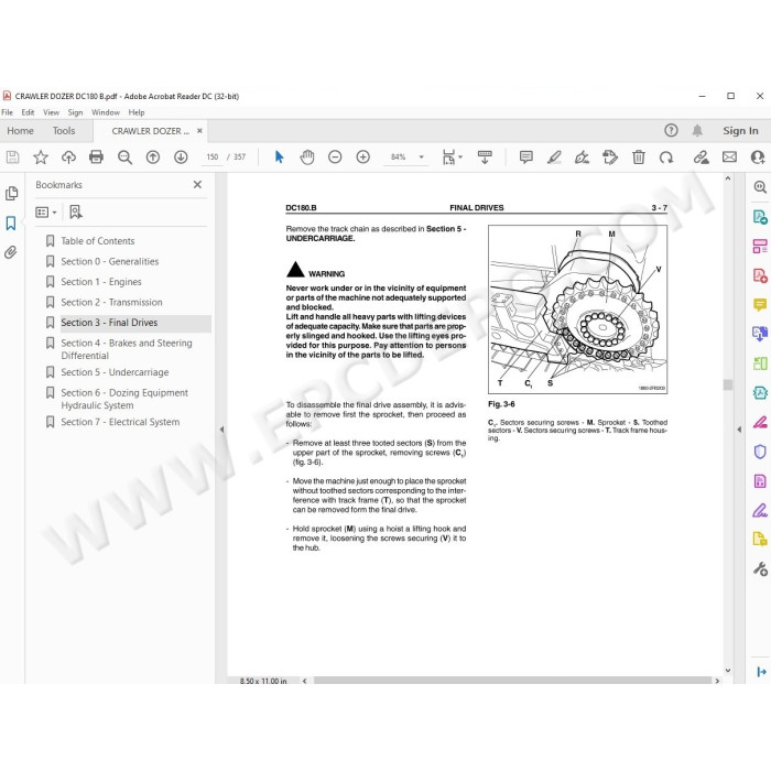 New Holland Crawler Dozer DC180.B service manual