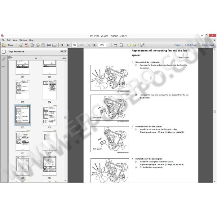 New Holland Construction Engines workshop service manuals