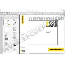 New Holland Excavators workshop service & repair manuals
