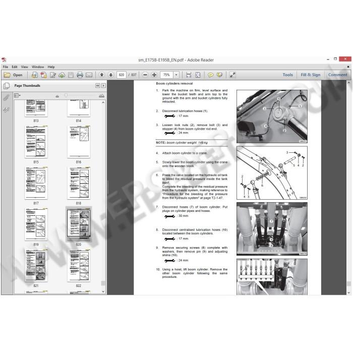 New Holland Excavators workshop service & repair manuals