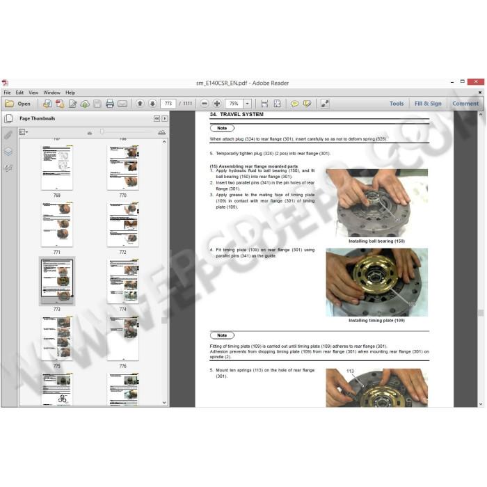 New Holland Excavators workshop service & repair manuals