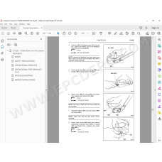 New Holland Excavator E175B E195B Rops Tier 3 service manual