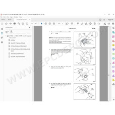 New Holland Excavator E175B E195B Rops Tier 3 service manual