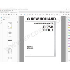 New Holland Excavator E175B Tier 3 service manual