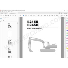 New Holland Excavator E215B E245B service manual