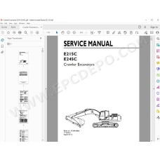 New Holland Excavator E215C E245C service manual