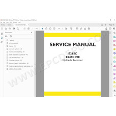 New Holland Excavator E215C E245C ME service manual