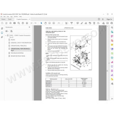 New Holland Excavator E265C E305C Tier 4 service manual