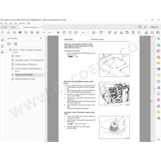 New Holland Excavator E265C E305C Tier 4 service manual
