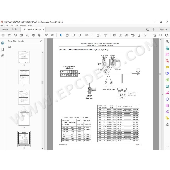 New Holland Compact Excavator E27 service manual