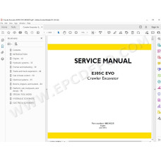 New Holland Excavator E305C EVO Tier 3 service manual