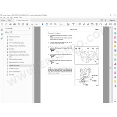 New Holland Excavator E385B Rops Tier 3 service manual