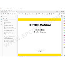 New Holland Excavator E385C EVO Tier 3 service manual