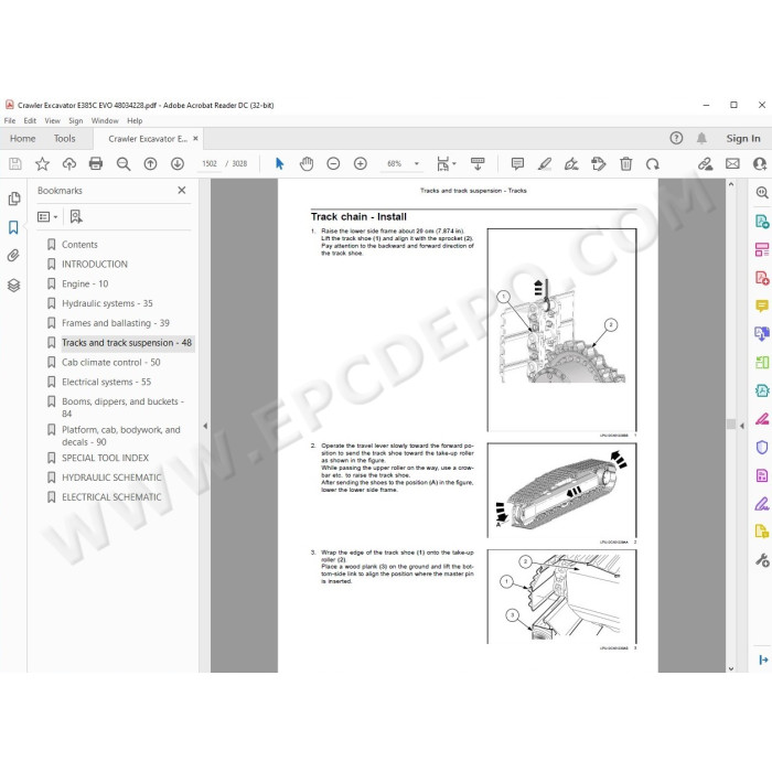 New Holland Excavator E385C EVO Tier 3 service manual