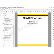 New Holland Excavator E55B Tier 4 service manual