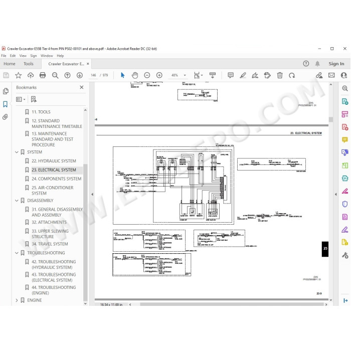 New Holland Excavator E55B Tier 4 service manual