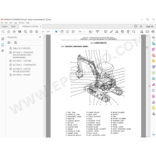 New Holland Mini Excavator EH15 service manual