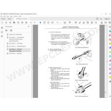 New Holland Mini Excavator EH15 service manual