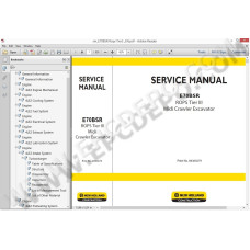 New Holland Midi / Mini Excavator workshop service manuals