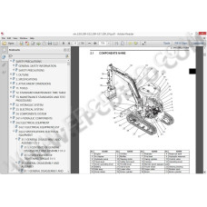 New Holland Midi / Mini Excavator workshop service manuals