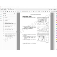 New Holland Mini Excavator E33C Tier 4 service manual