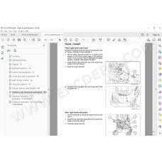 New Holland Mini Excavator E37C Tier 4 service manual