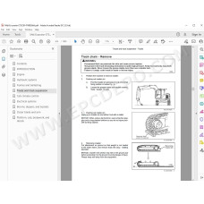 New Holland Midi Excavator E75CSR service manual