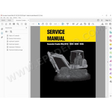New Holland Mini Excavator EC15 EC25 EC35 EC45 service manual