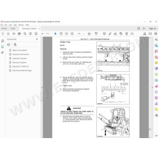 New Holland Mini Excavator EC15 EC25 EC35 EC45 service manual