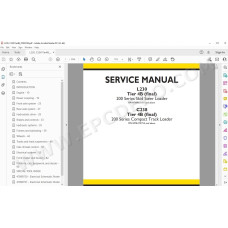 New Holland Skid Steer Loader L230 Tier 4B service manual
