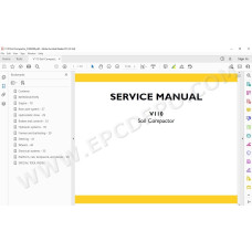 New Holland Soil Compactor V110 service manual