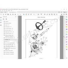 New Holland Tractor Backhoe U80C Tier 4 service manual