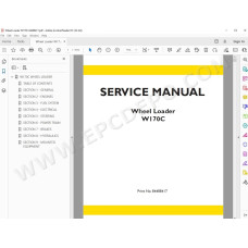 New Holland Wheel Loader W170C service manual