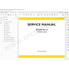 New Holland Wheel Loader W230C Tier 4 service manual