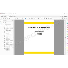 New Holland Wheel Loader W270C W300C service manual