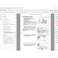 New Holland Wheeled Excavator WE170B WE190B service manual