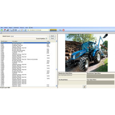 New Holland AG Agriculture Europe EPC parts catalog 2012