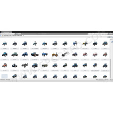 New Holland Agriculture North America EPC parts catalog 2019