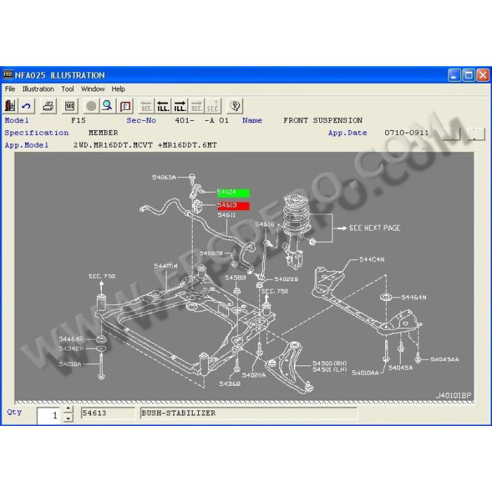 NISSAN + INFINITI USA EPC PARTS CATALOG 2019