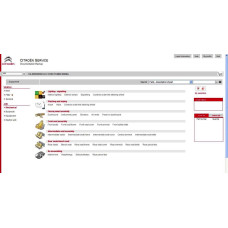 CITROEN PARTS CATALOG + SERVICE / REPAIR 2013