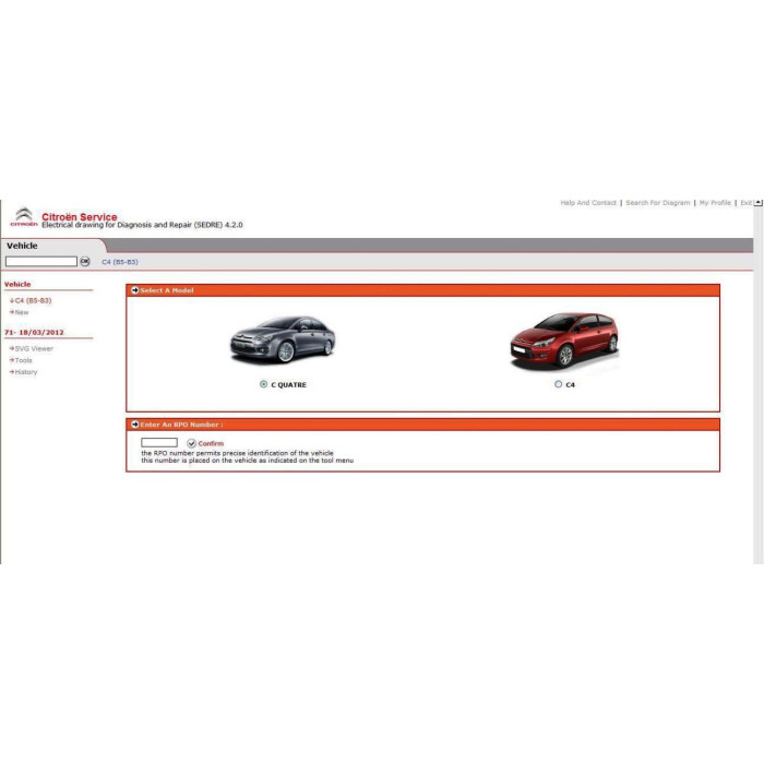 CITROEN PARTS CATALOG + SERVICE / REPAIR 2013