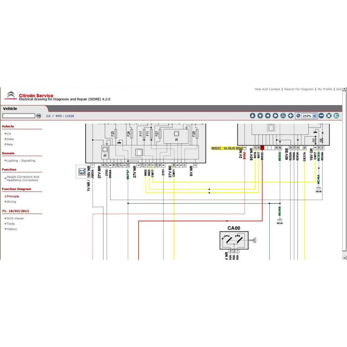 CITROEN PARTS CATALOG + SERVICE / REPAIR 2013