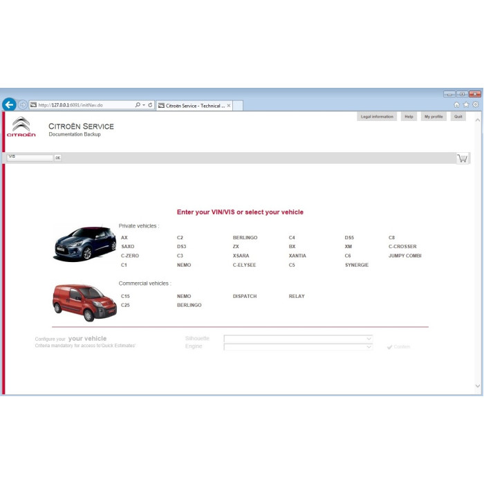 CITROEN PARTS CATALOG + SERVICE / REPAIR 2014
