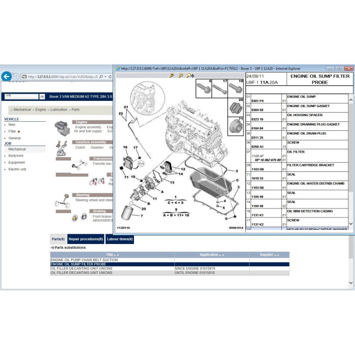 PEUGEOT EPC PARTS CATALOG + SERVICE / REPAIR 2014