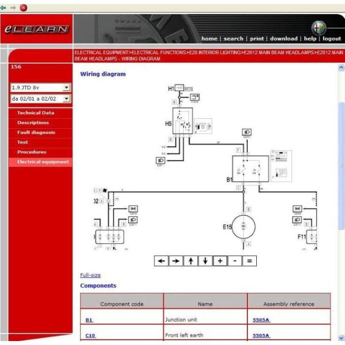ALFA ROMEO 156 1997 - 2007 SERVICE & REPAIR