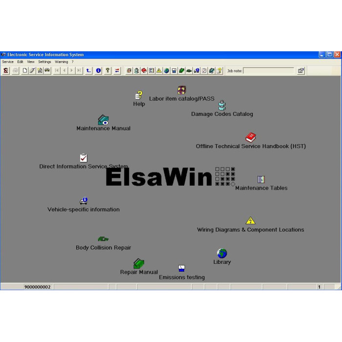 AUDI ELSA 5.3 2016 SERVICE INFORMATION SYSTEM
