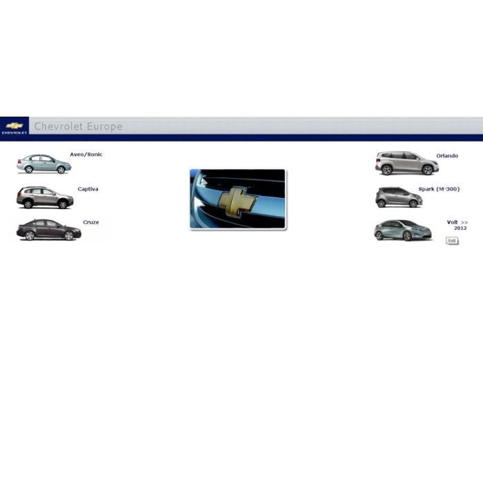 CHEVROLET EUROPE TIS 2012