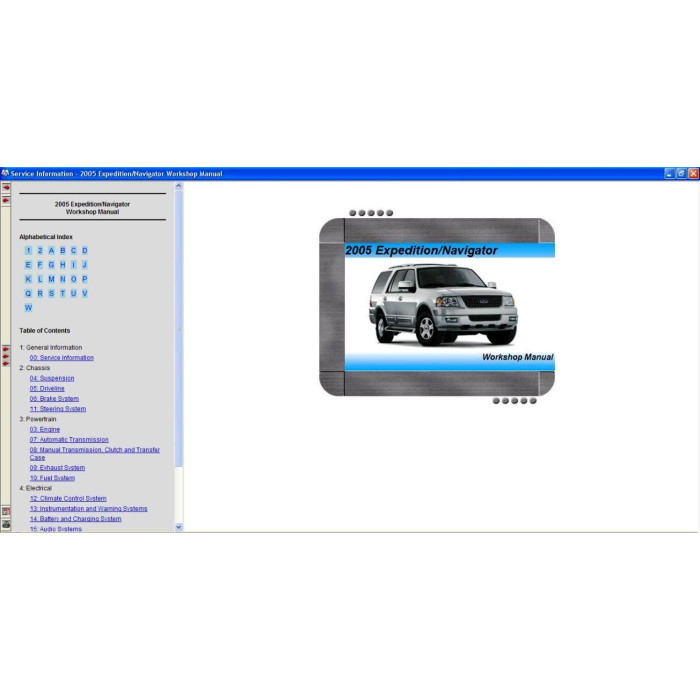 FORD USA TIS SERVICE INFORMATION 2005 - 2006