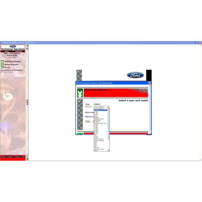 FORD USA TIS SERVICE INFORMATION 2006 - 2013