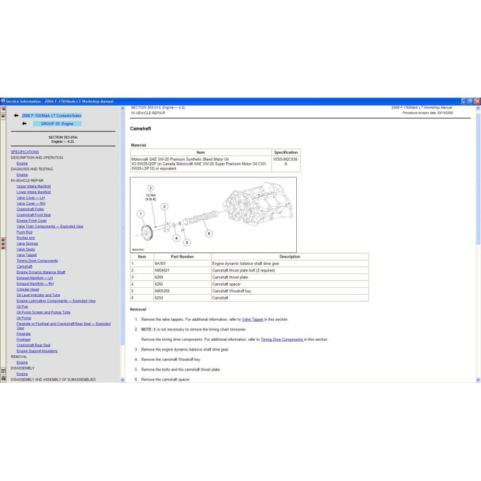 FORD USA TIS SERVICE INFORMATION 2006 - 2007